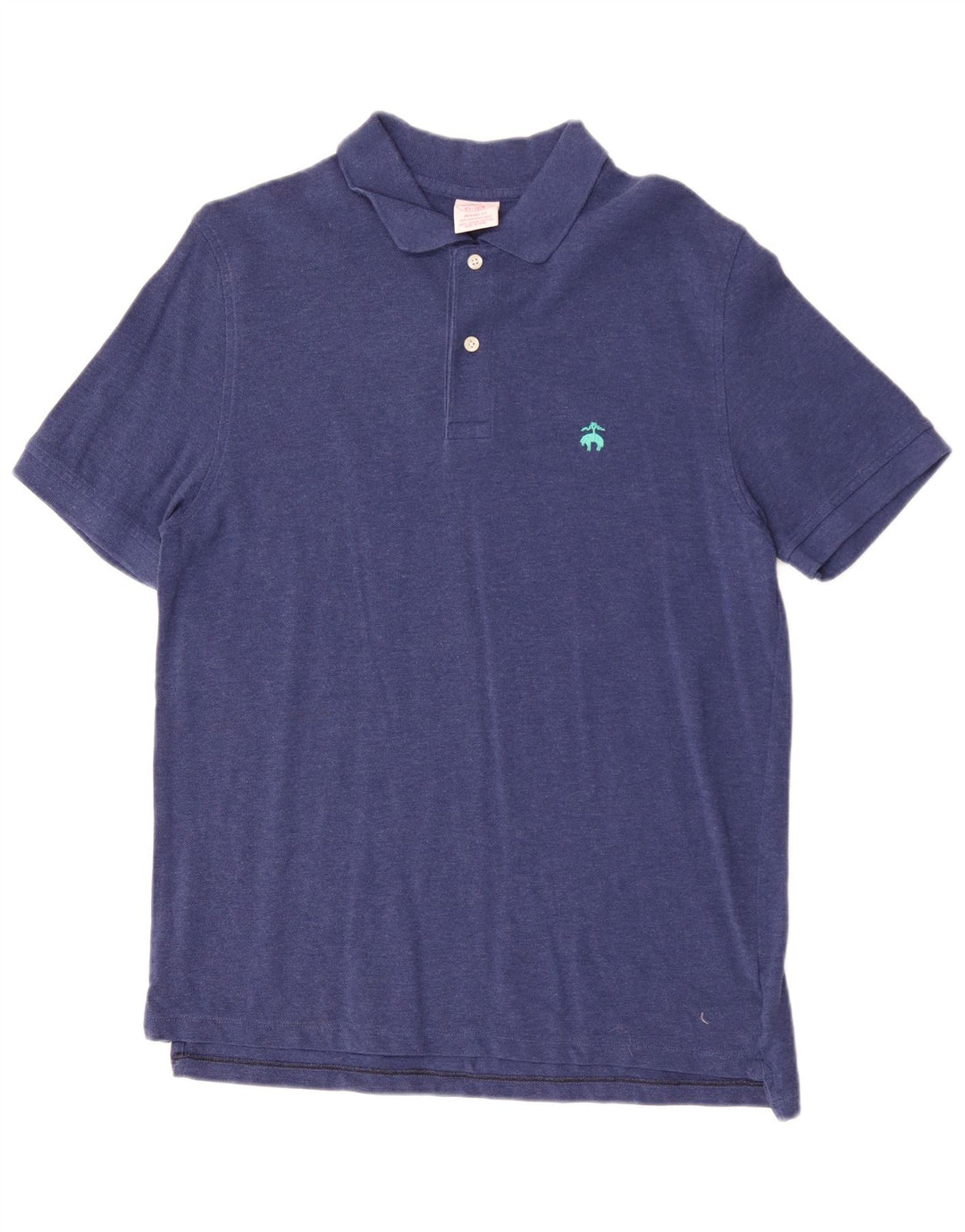 Męska koszulka polo Brooks Brothers Original Fit, średnioniebieska, bawełniana