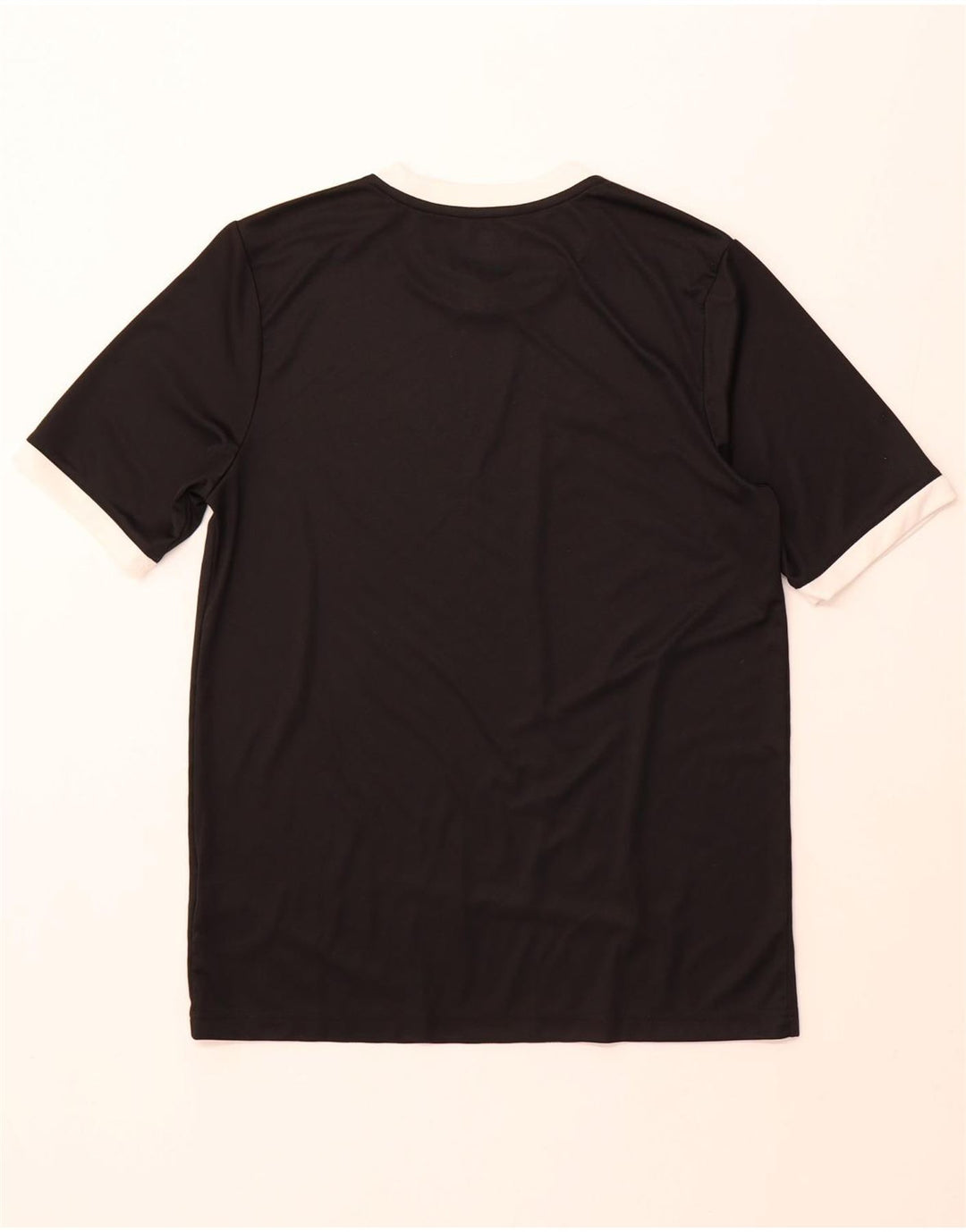 Chłopięca koszulka T-shirt ADIDAS Climalite 15-16 lat XL, poliester w czarne paski