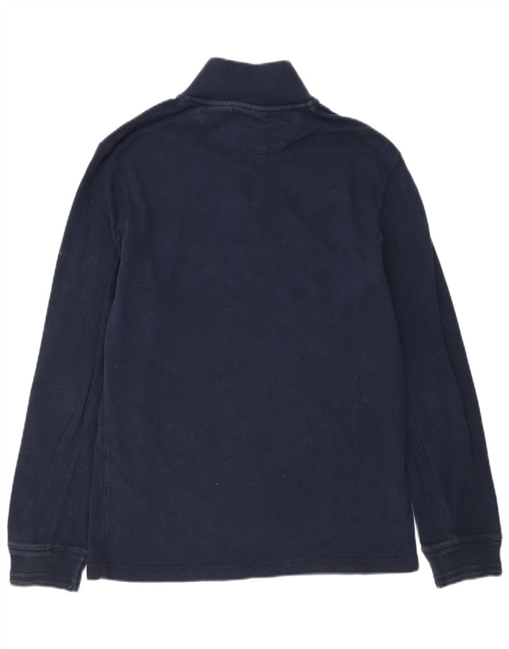 Męska bluza z zamkiem błyskawicznym Timberland, mała, granatowa, bawełniana