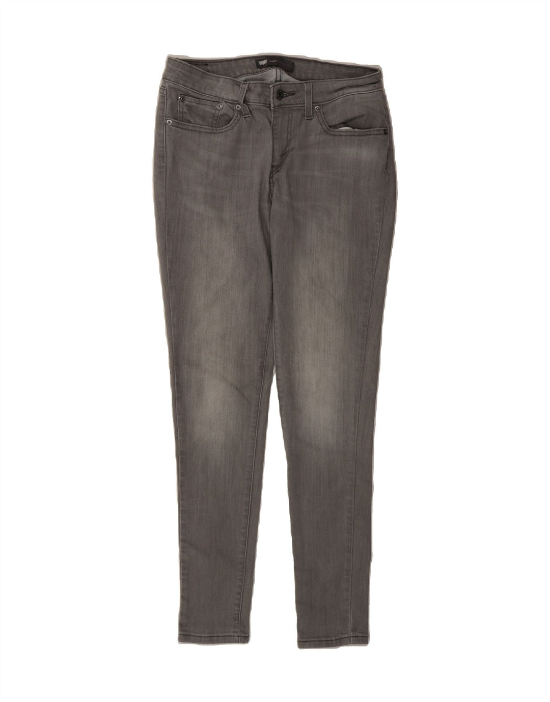 LEVI'S Womens Legging Skinny Jeans W30 L29 Grey Cotton Vintage Levi's and Second-Hand Levi's from Messina Hembry 