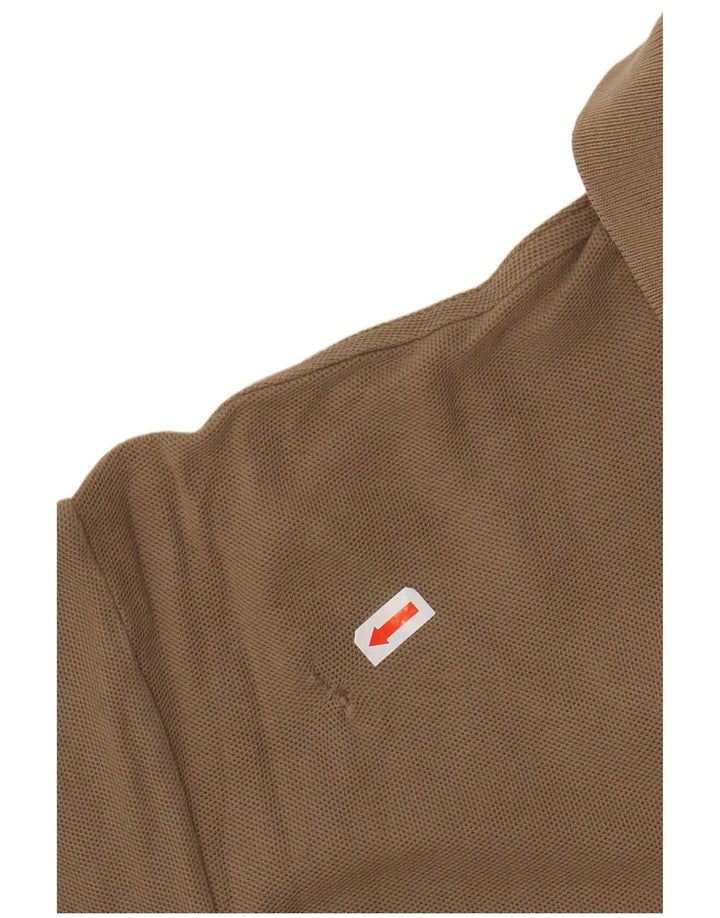 Męska koszulka polo FILA, średni brąz