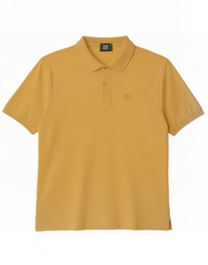 Męska koszulka polo Sergio Tacchini, duża, żółta