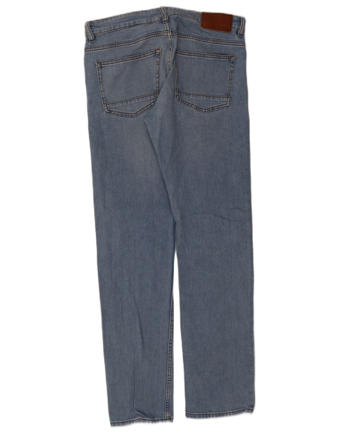 Męskie jeansy Slim Hugo Boss W30 L32 Niebieskie bawełniane