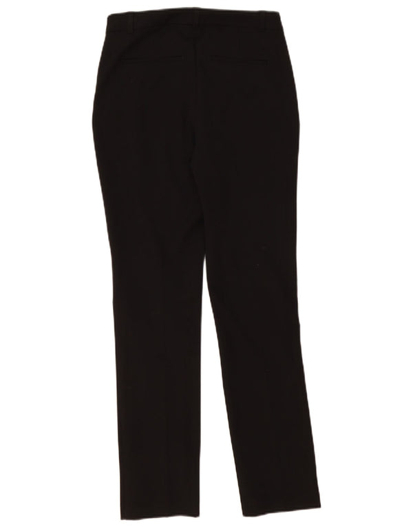 Damskie spodnie chino Reiss Slim Fit UK 4 XS W26 L29 Czarny poliester