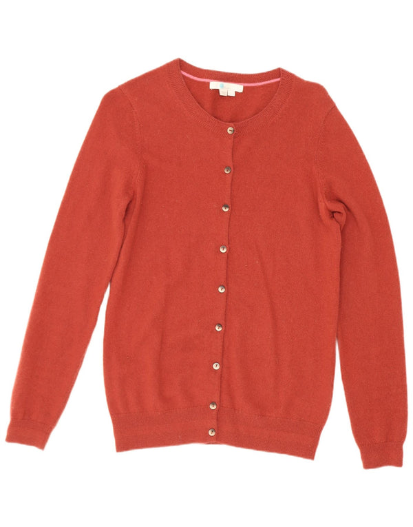 Sweter damski Boden Cardigan UK 10 Small Red Cashmere
