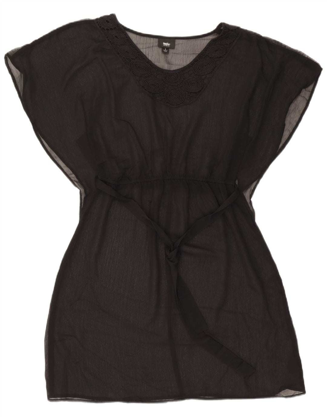 Damska sukienka plażowa Mossimo UK 10, mała, czarna, poliester