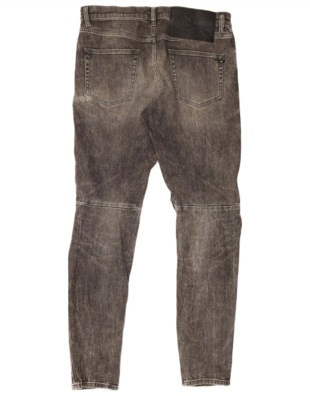 Diesel Męskie D-Strukt Slim Jeans W32 L32 Szara bawełna