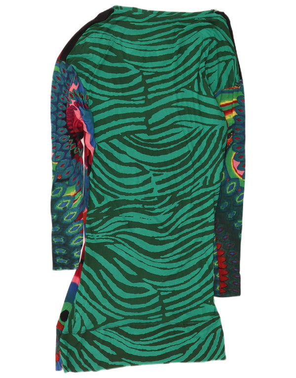 Damska sukienka z grafiką Desigual UK 18 XL, wielokolorowa, geometryczna