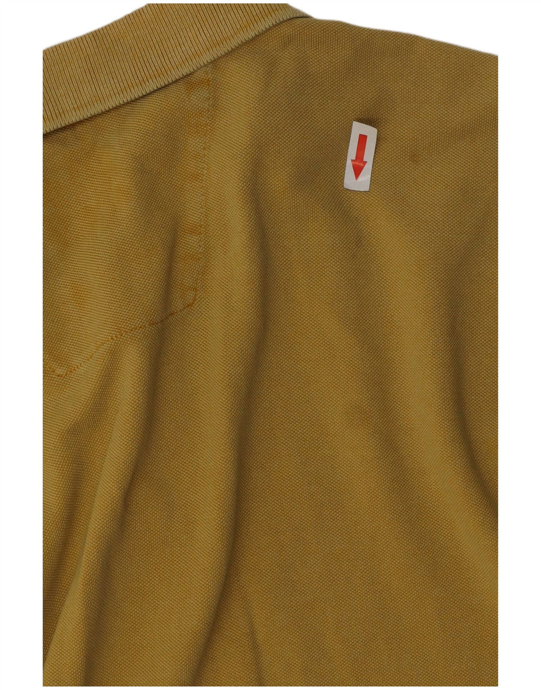 Męska koszulka polo Camel Active, barwiona na surowo, duża, żółta bawełna