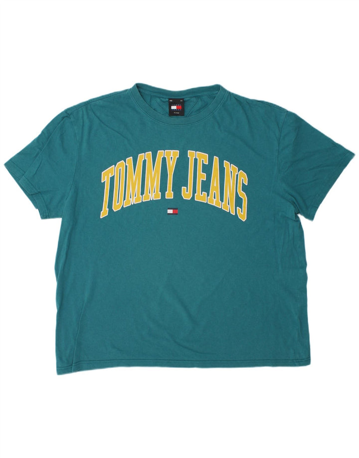 Męska koszulka graficzna Tommy Hilfiger Top XL niebieska