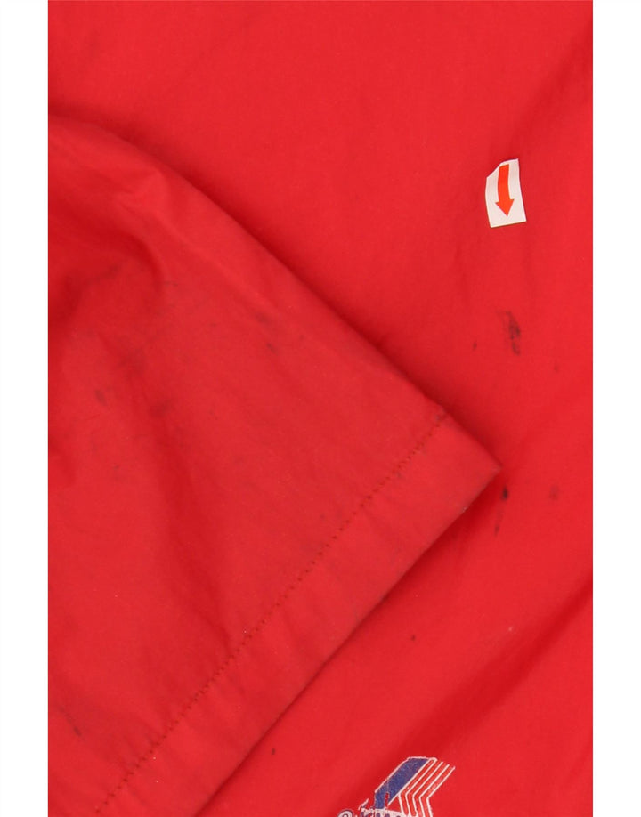 Męskie spodnie dresowe K-WAY, duże, czerwone