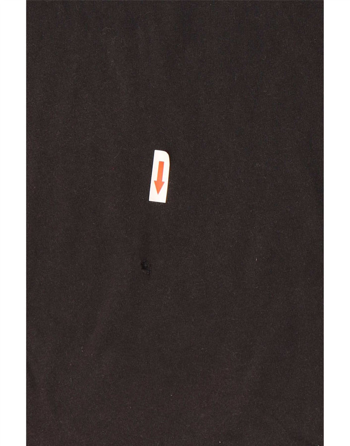 T-shirt męski Nike, mały, czarny, bawełniany