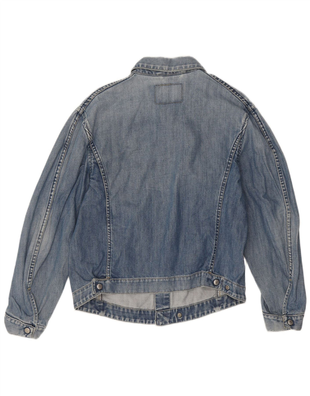 Kurtka damska Levi's Engineered Denim UK 14, średnia niebieska, bawełniana