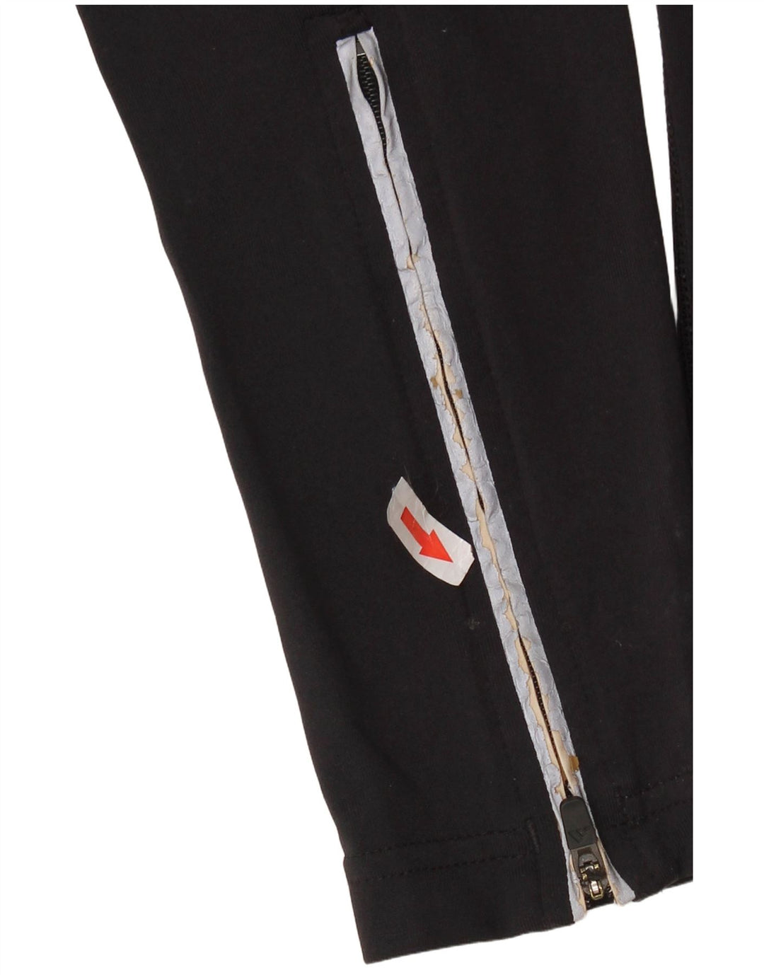 Damskie spodnie dresowe ADIDAS Climalite UK 10, małe, czarne, poliamidowe