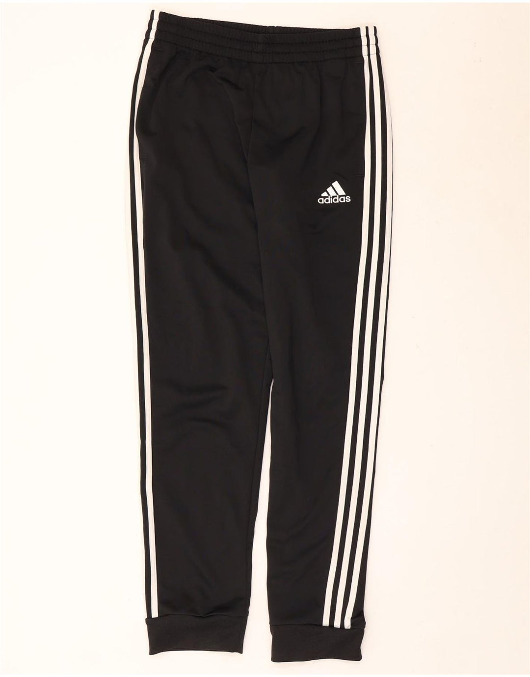 Adidas Męskie spodnie dresowe Joggers UK 42/44 Duży czarny poliester