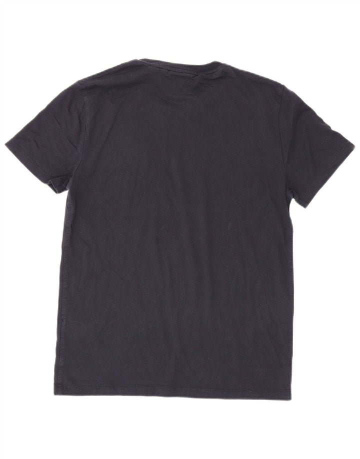 T-shirt męski Superdry, średni, granatowy, bawełniany