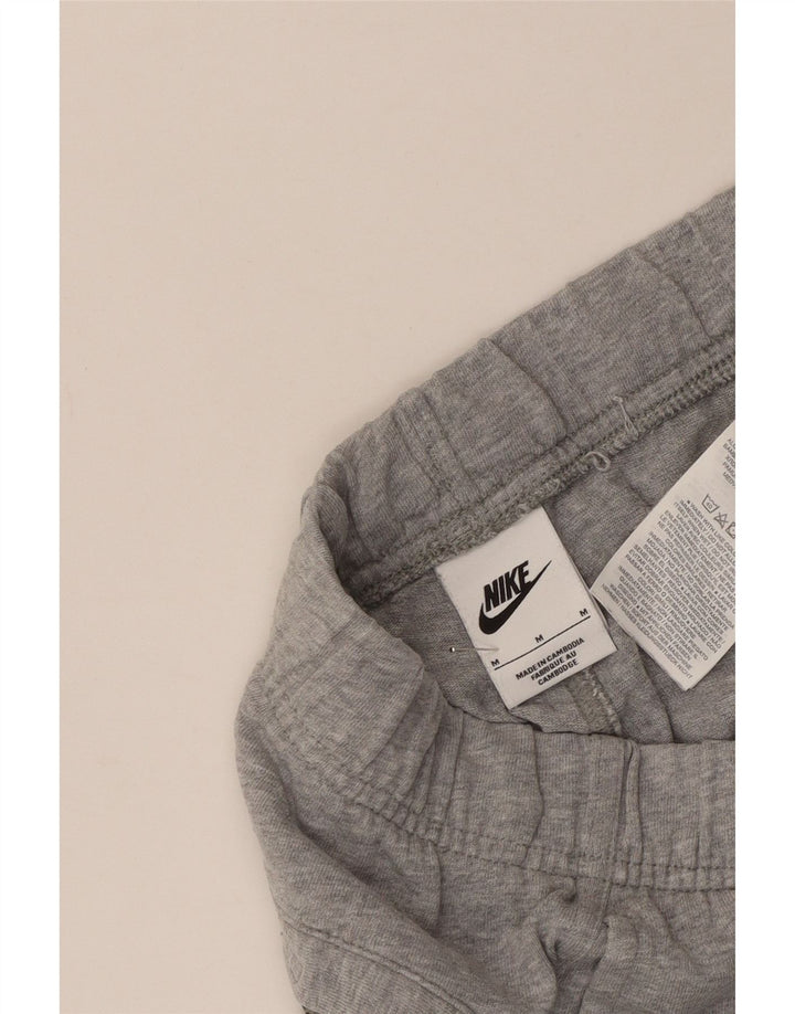 Damskie spodenki sportowe Nike UK 12, średnioszare, bawełniane