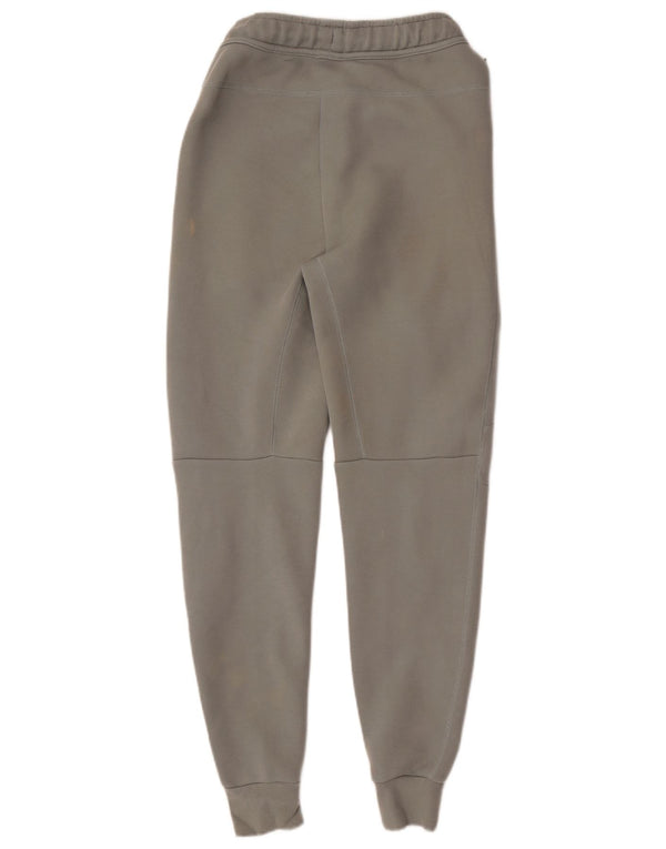 Męskie spodnie dresowe Nike Joggers XS Szara bawełna z blokami kolorów