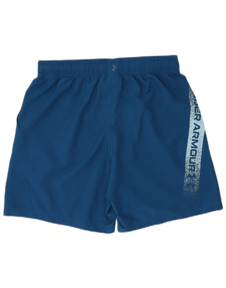 Męskie spodenki sportowe UNDER ARMOUR Graphic, duże, niebieskie
