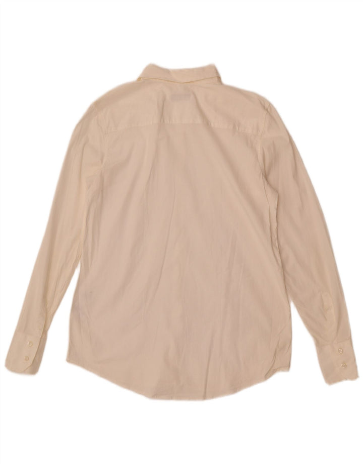 Koszula damska Fred Perry UK 18 XL, biała bawełna