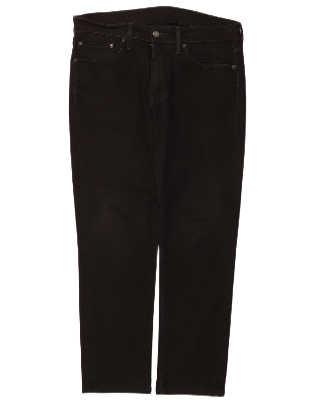 Męskie jeansy slim fit Levi's W33 L28 Czarna bawełna