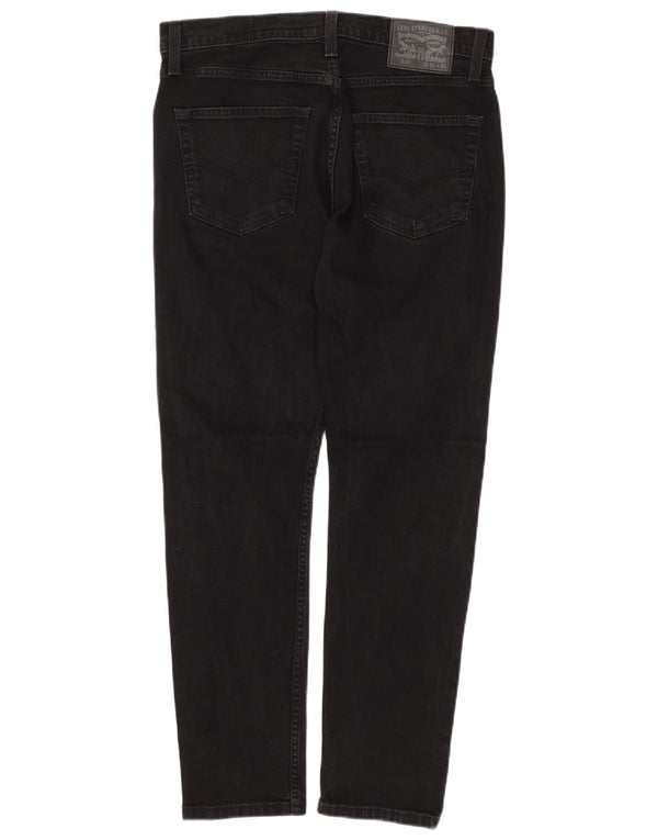 Męskie jeansy LEVI'S 512 Slim Tapered W32 L32 Czarna bawełna
