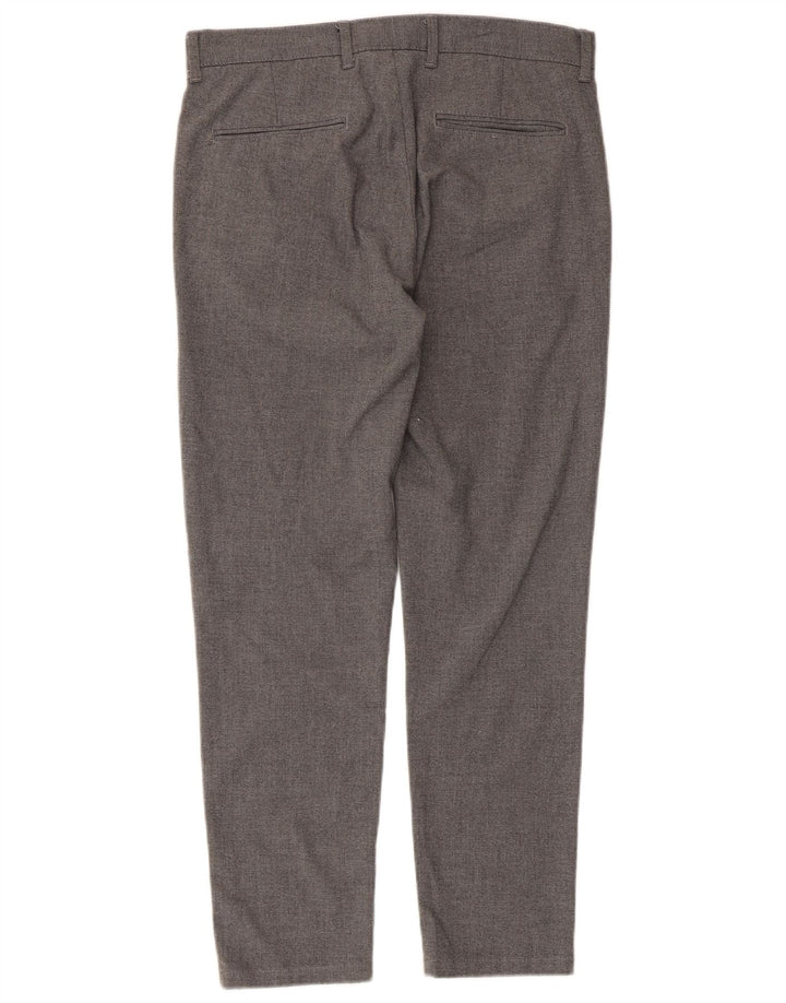 Męskie spodnie typu slim chino ZARA EU 38 Small W30 L27 szare