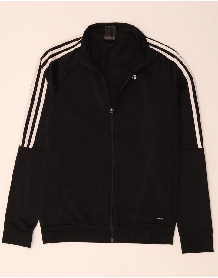 Adidas Męska koszulka dresowa Climalite Top Jacket XS Czarny poliester