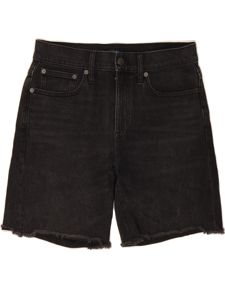 J. CREW Womens Denim Shorts W27 Small  Black Cotton Vintage J. Crew and Second-Hand J. Crew from Messina Hembry 