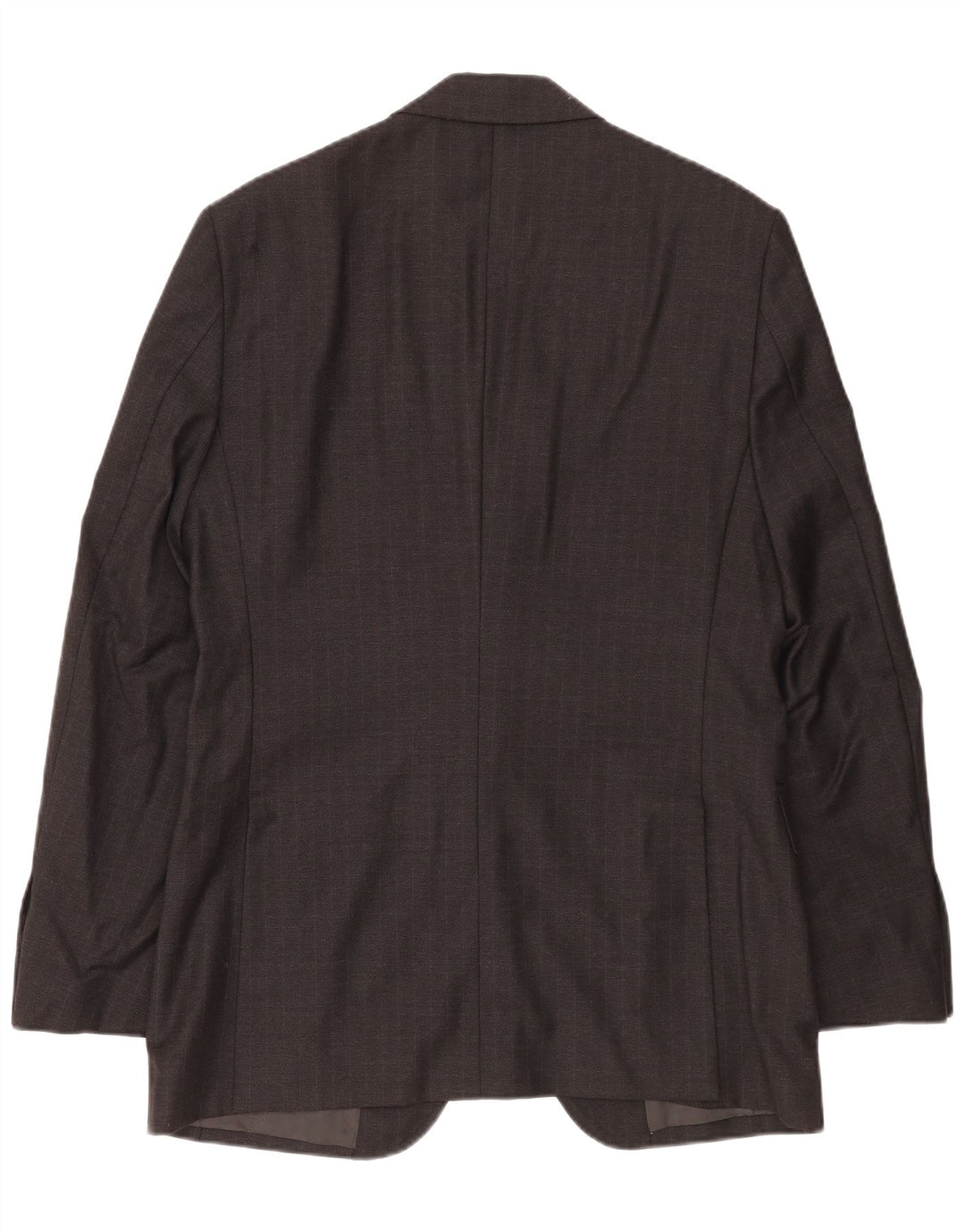 DOLCE & GABBANA Męska marynarka zapinana na 2 guziki, UK 38, średnia szara kratka