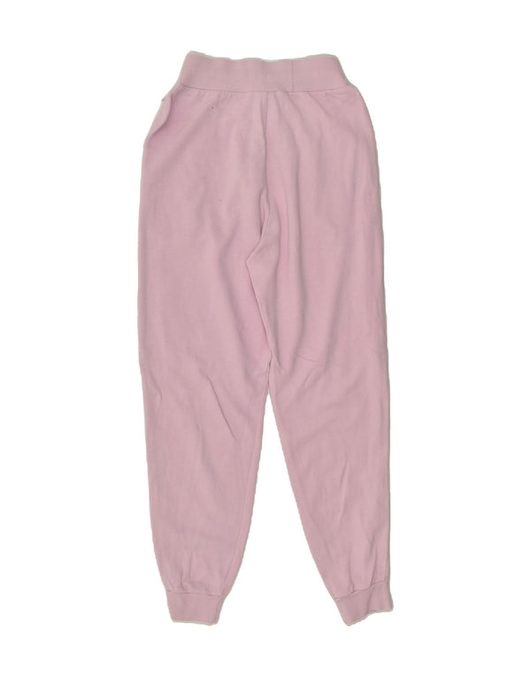 Damskie spodnie dresowe REEBOK Joggers UK 8 Small Pink Cotton