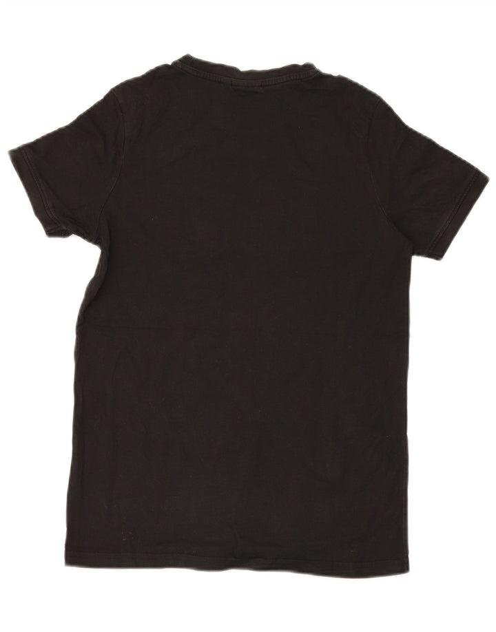 Chłopięcy T-shirt z grafiką Ellesse, 13-14 lat, czarny