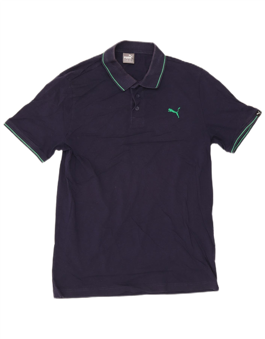 Męska koszulka polo Puma, średni kolor granatowy