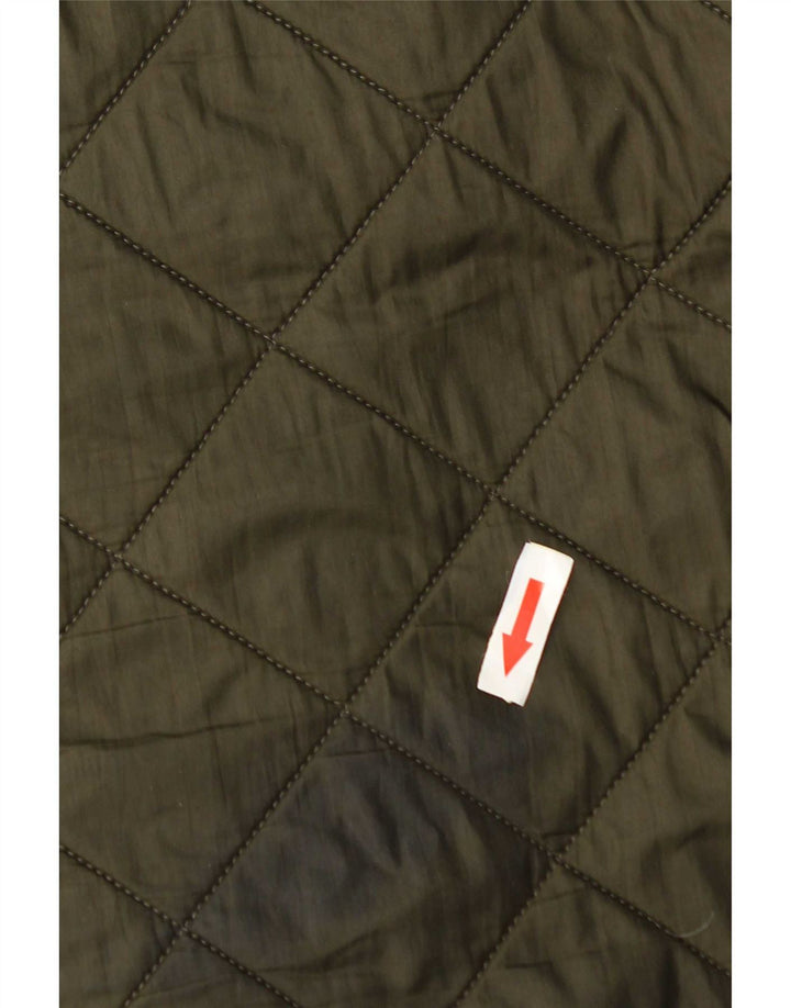 Męska pikowana kurtka Barbour UK 36 Small Green Poliamid