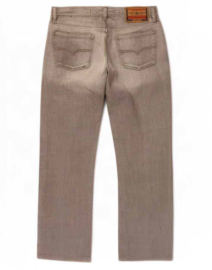 Męskie jeansy Bootcut Diesel W36 L30 Szara bawełna