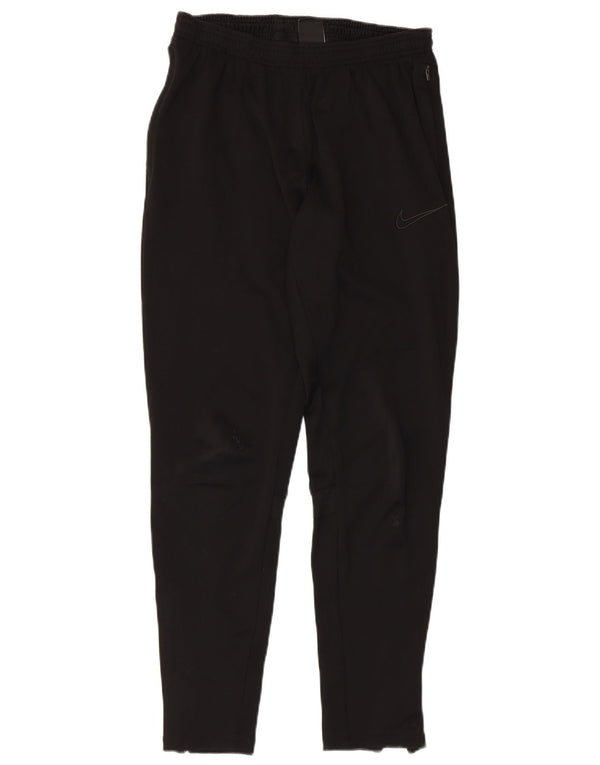 Męskie spodnie dresowe Nike Dri Fit, małe, czarne, poliestrowe
