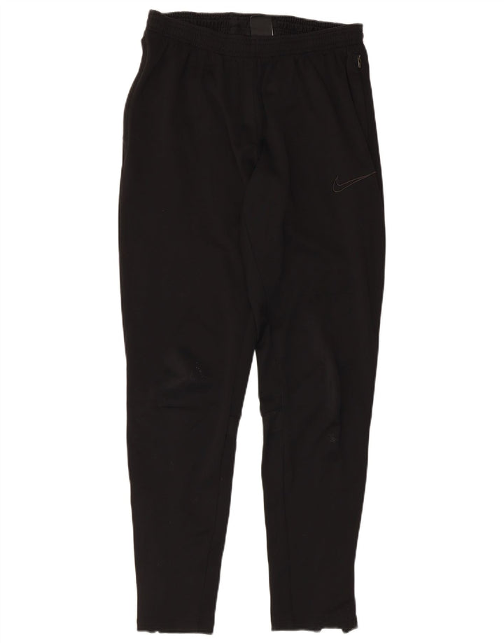 Męskie spodnie dresowe Nike Dri Fit, małe, czarne, poliestrowe