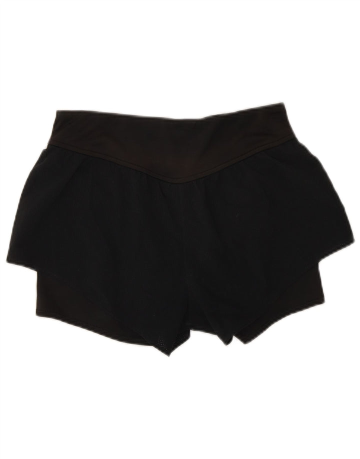 Damskie spodenki sportowe Reebok Speedwick UK 8/10, małe, czarne, poliestrowe