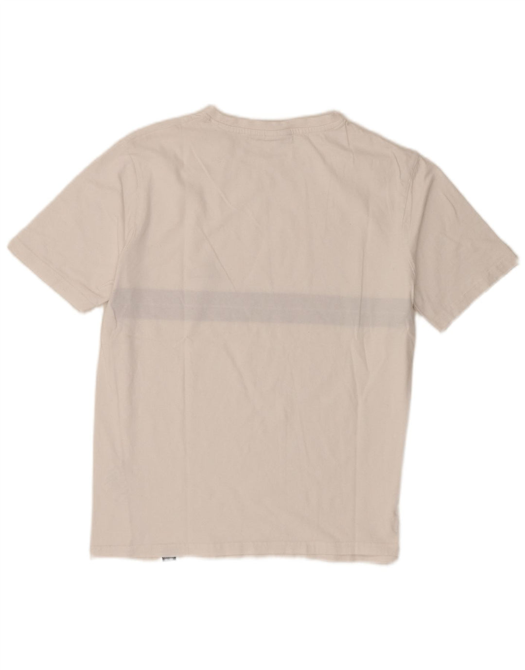 T-shirt męski Ellesse, mały, biały, bawełniany z blokami kolorów