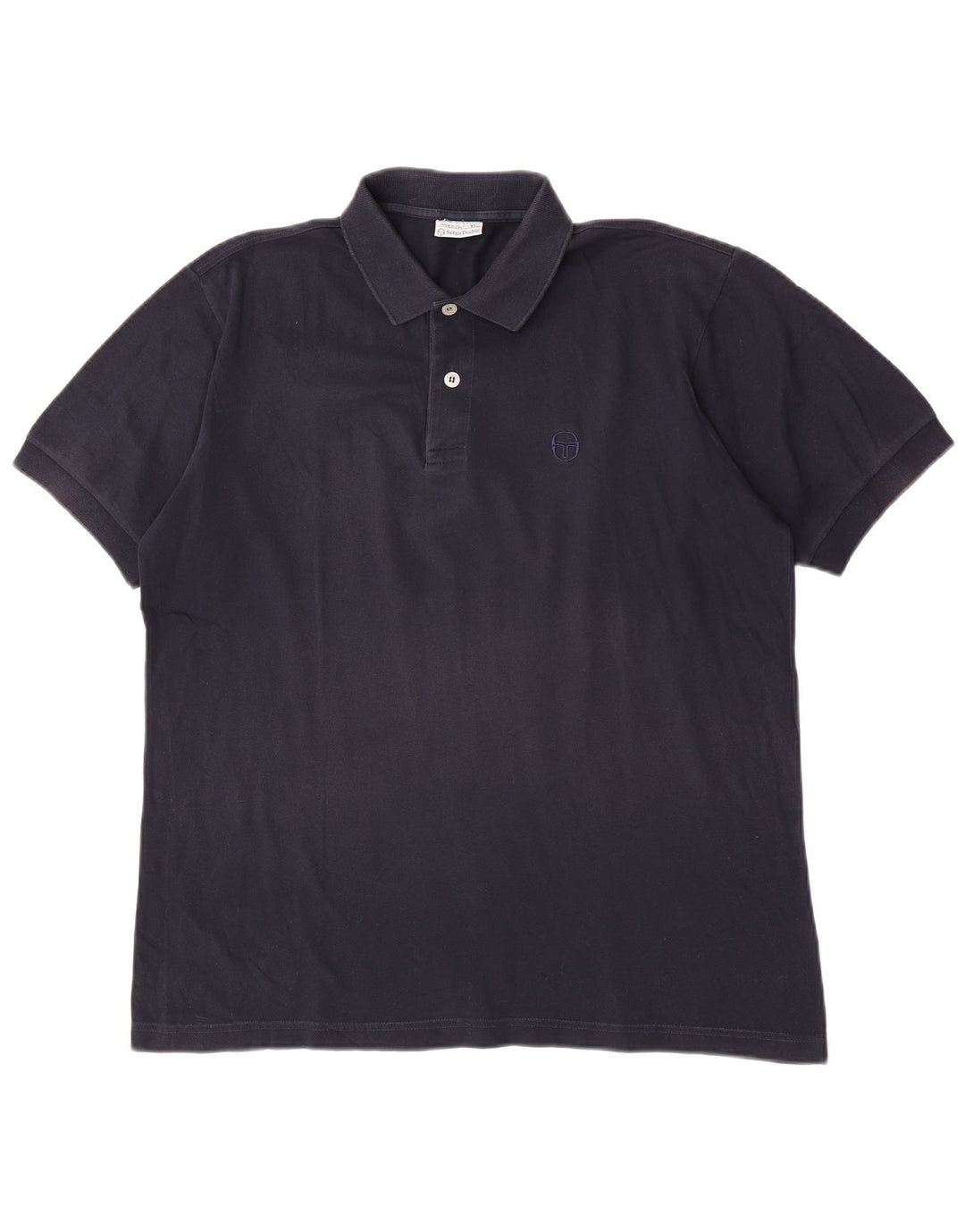 Męska koszulka polo Sergio Tacchini, duża, granatowa, bawełniana