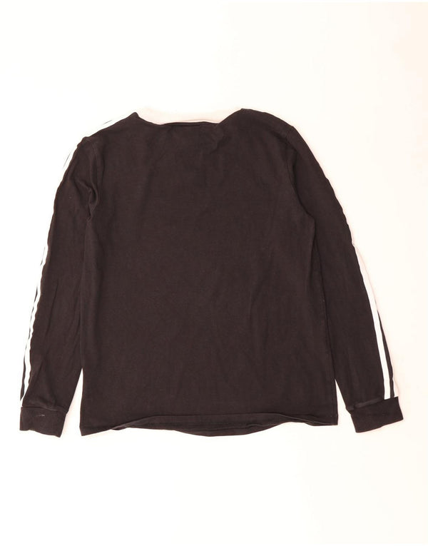 Damska koszulka Adidas z długim rękawem UK 16, duża, czarna