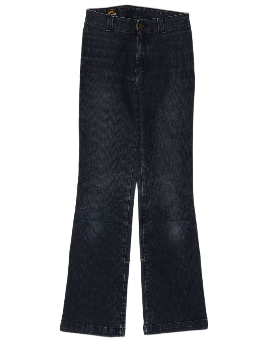 Damskie jeansy Lee Tilton Bootcut US 14 Large W28 L30 Granatowa bawełna
