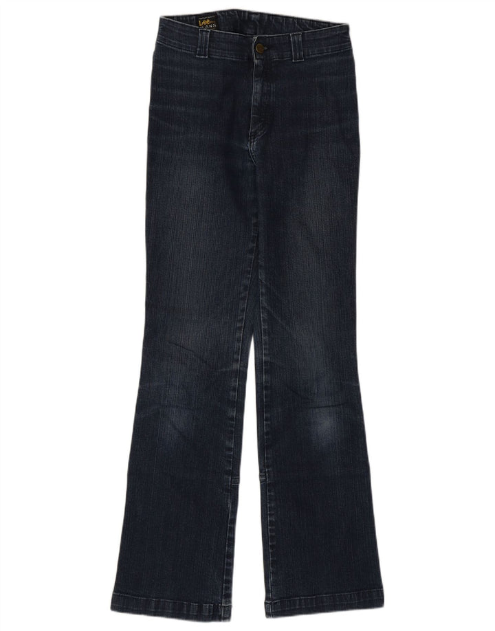 Damskie jeansy Lee Tilton Bootcut US 14 Large W28 L30 Granatowa bawełna