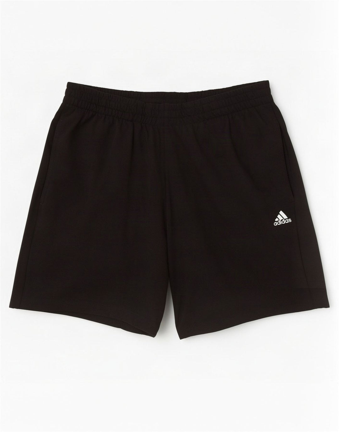 Męskie spodenki sportowe Adidas Climalite, średnio czarne, bawełniane