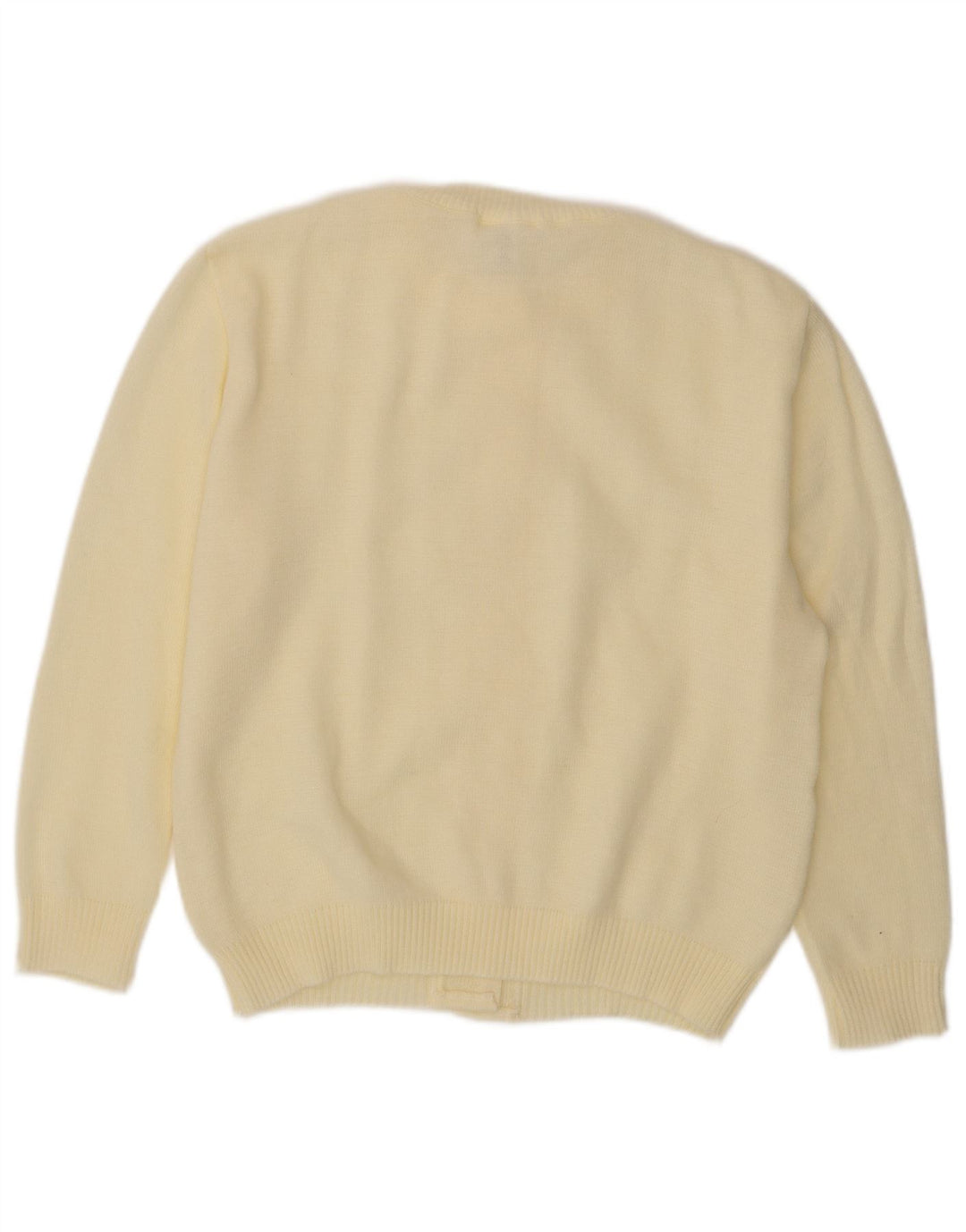 Sweter damski VINTAGE IT 42 średni złamanej bieli, akryl