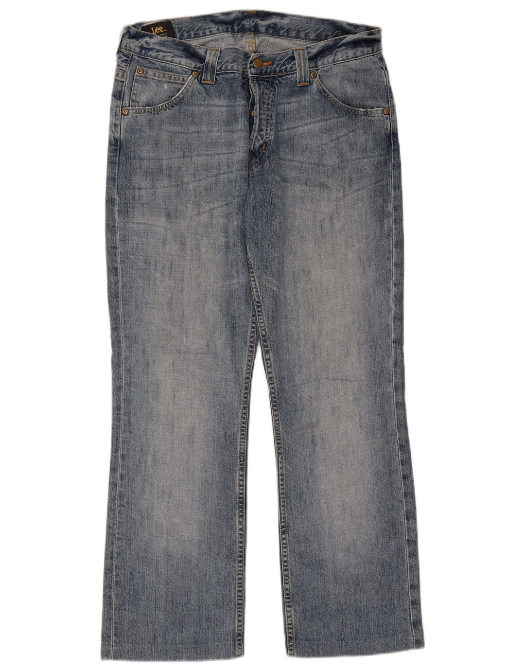 Męskie dżinsy Lee Roscoe Bootcut W32 L29, niebieska bawełna