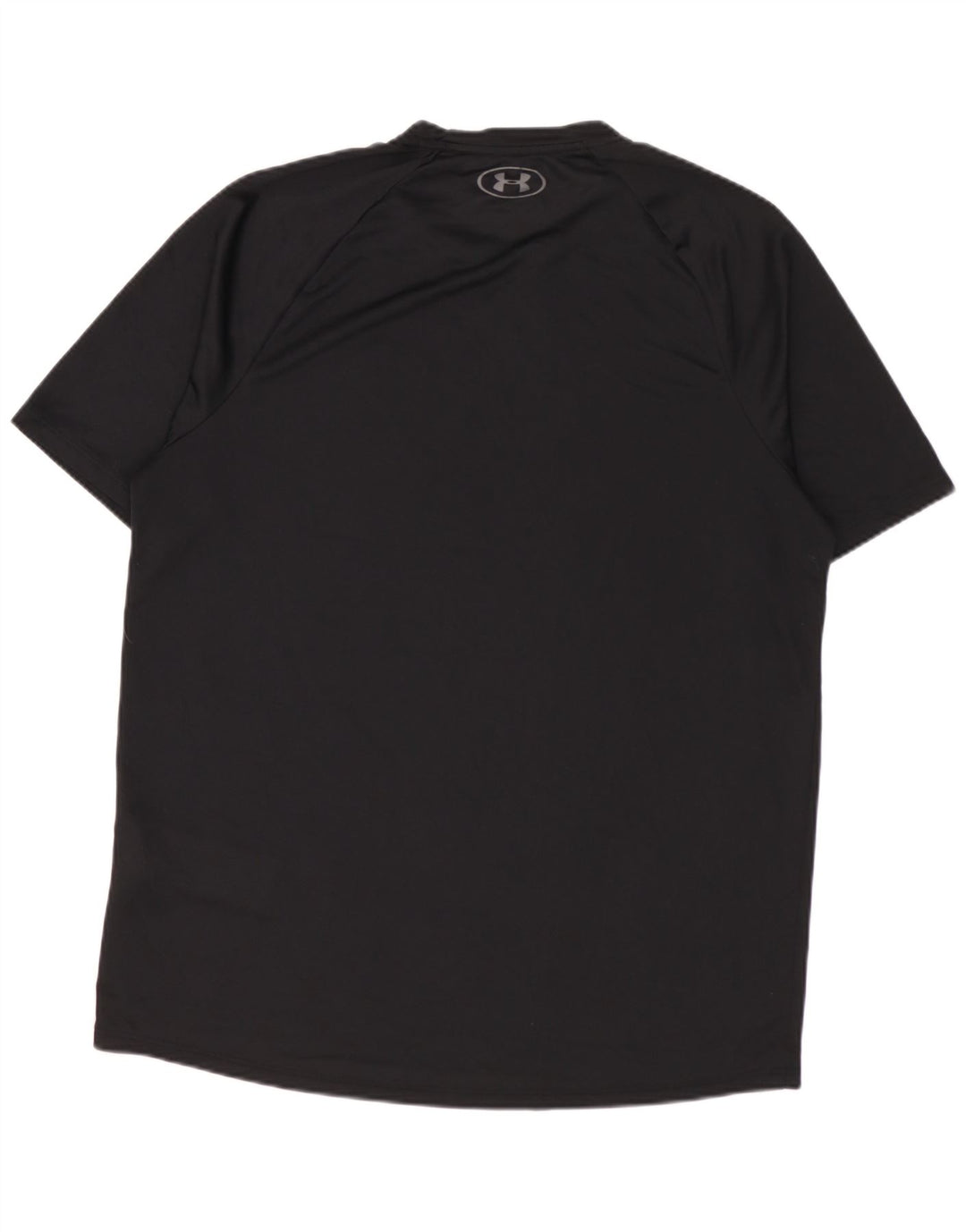 Under Armour Męski T-shirt Top, średni czarny poliester