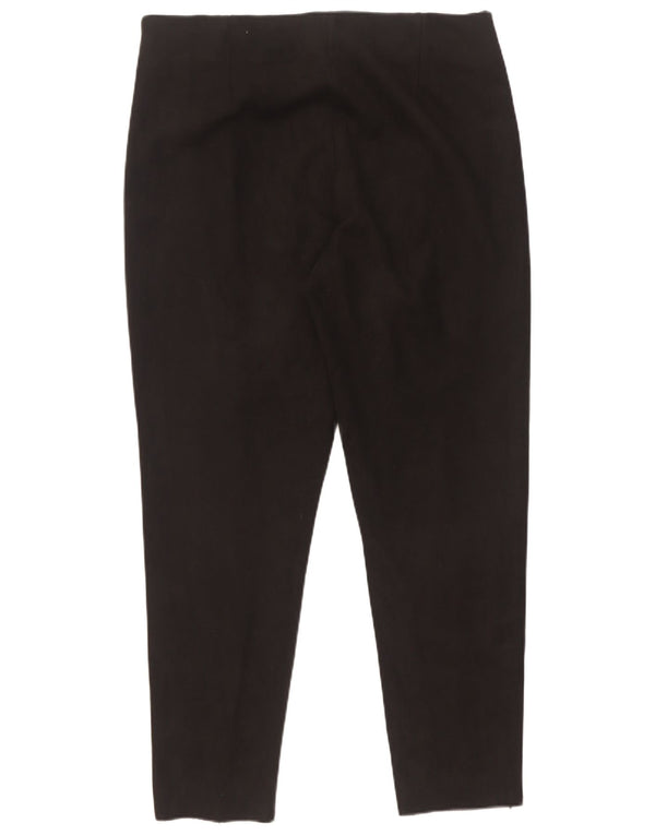 Damskie spodnie typu slim casual Zara 2XL W34 L28 czarne