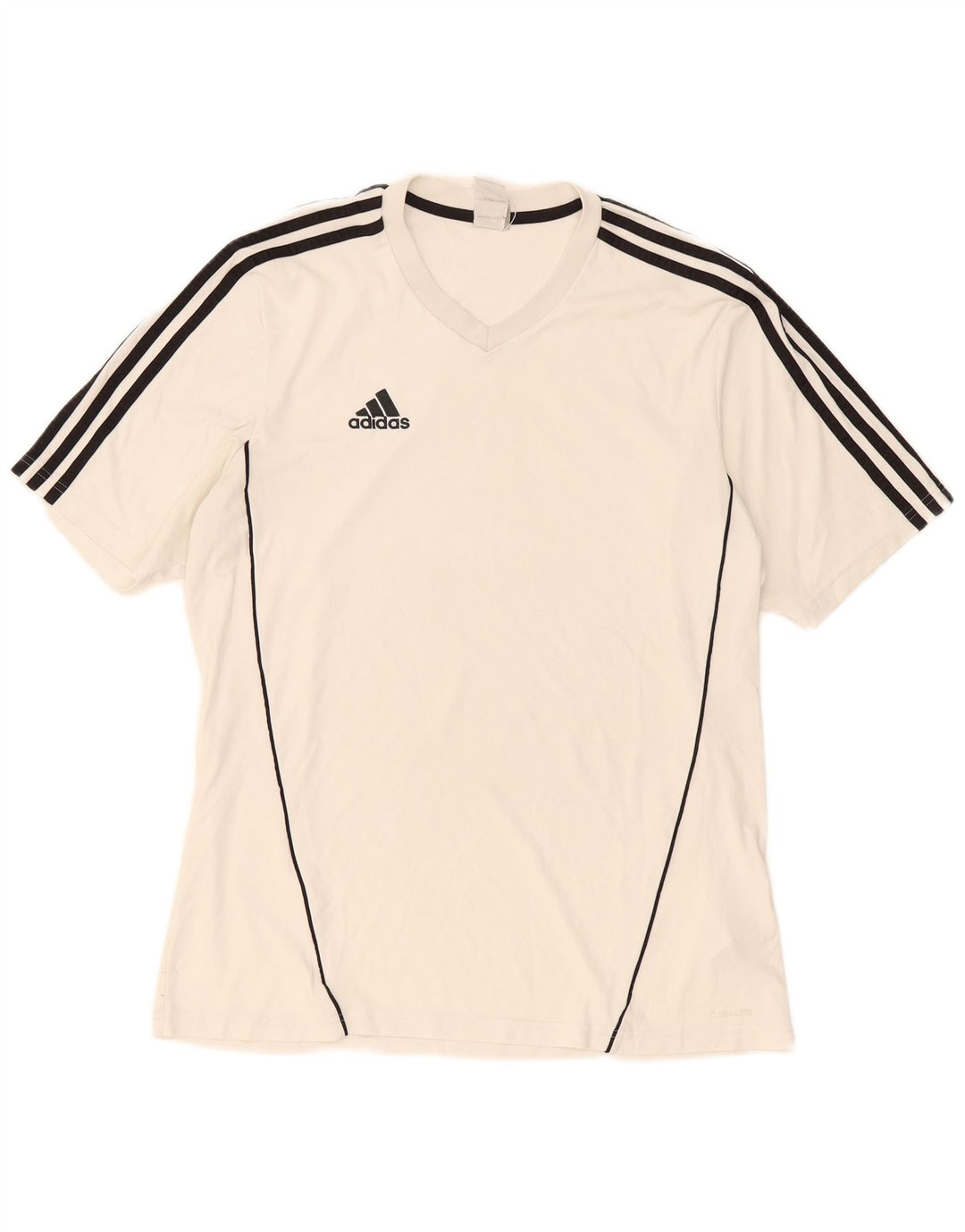 Adidas Męska koszulka Climalite Top, duża, biała, z poliestru