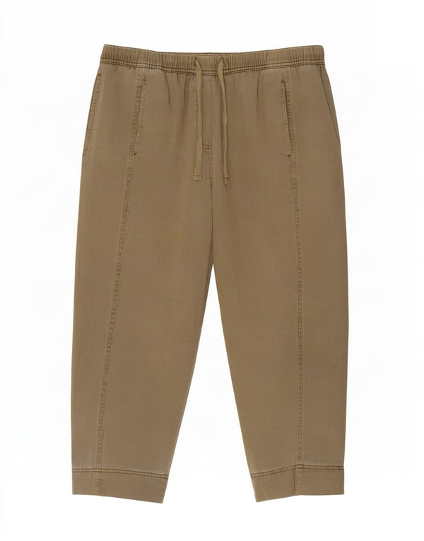 Spodnie damskie Marks & Spencer z szerokimi nogawkami UK 12 Medium W32 L24 beżowe